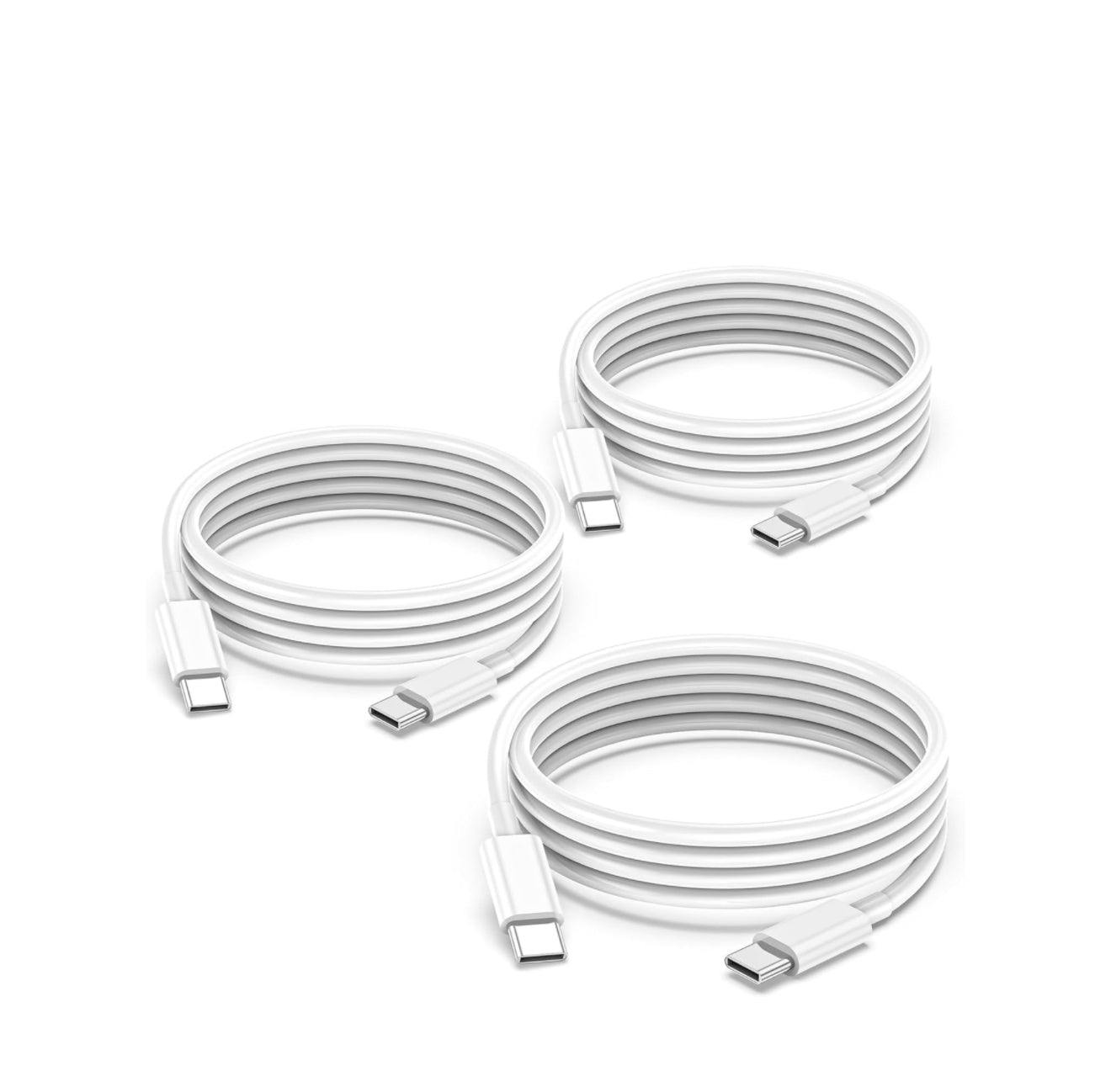 PeakEon 3.3ft (1M) Type-C to Type-C Fast Charging Cable | 60W PD, 3A High-Speed Data Sync for Smartphones,tablets,smartwatches,Laptop and More