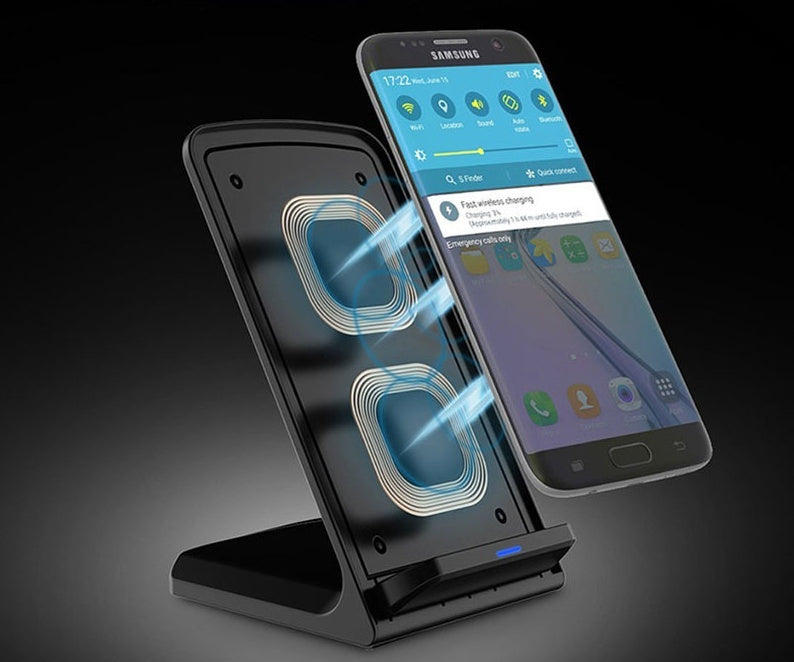 Wireless Phone Charger – Fast 9V Output with LED Indicator & Micro USB Input