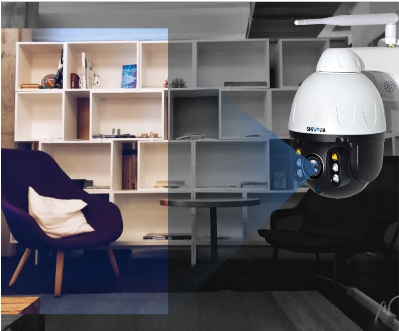 Automatic tracking wireless camera, Waterproof, Motion Detection