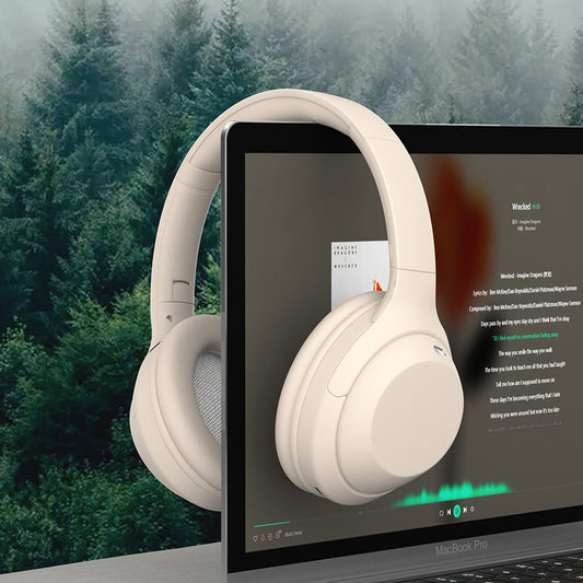 Noise canceling Wireless Headphone - 8H+ Battery, ABS Build, Music Support