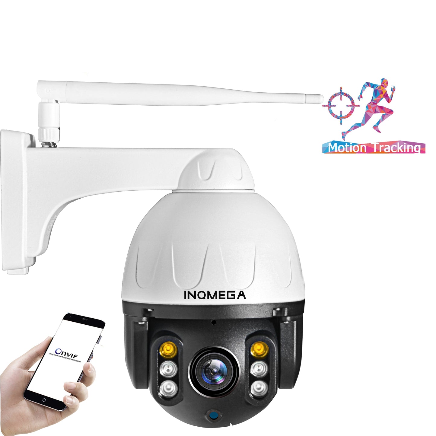 Automatic tracking wireless camera, Waterproof, Motion Detection