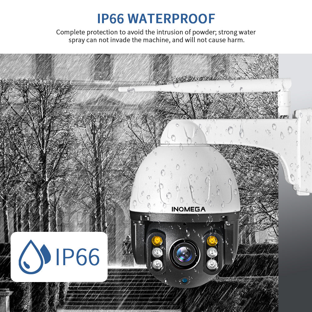 Automatic tracking wireless camera, Waterproof, Motion Detection