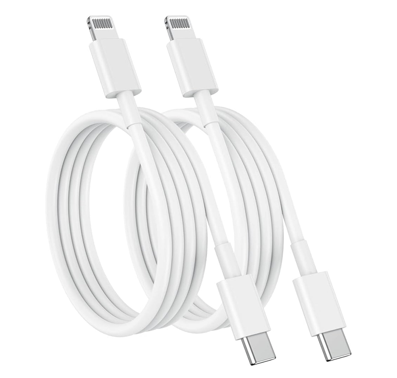 PeakEon 3.3ft (1M) Type-C to Lightning Fast Charging Cable | 60W PD, 3A High-Speed Data Sync for iPhone 14 or older