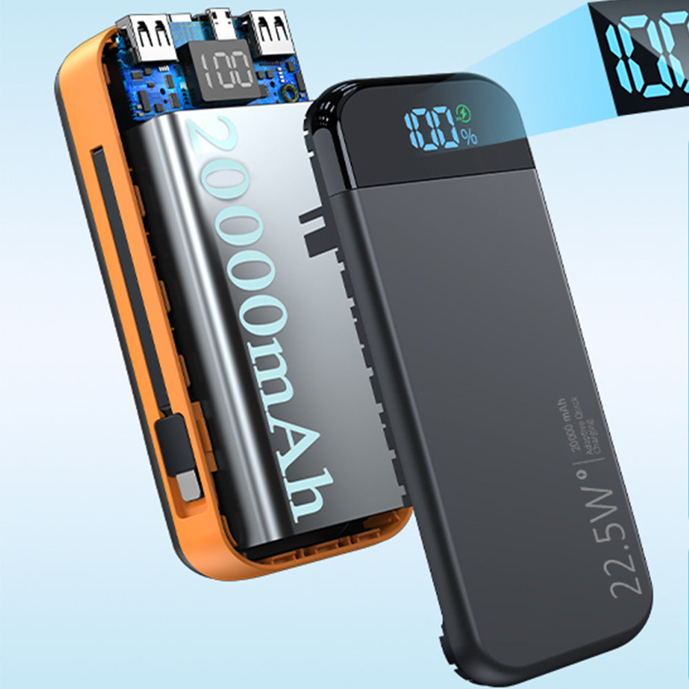 22.5 W Super Fast Charging Power Bank, 20,000mAh