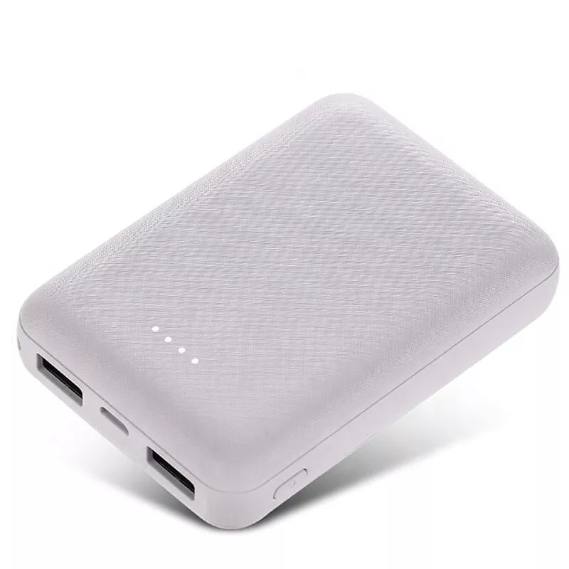 Black-White Power Bank 20000mah Charger External Portable Battery Backup For Cell Phone