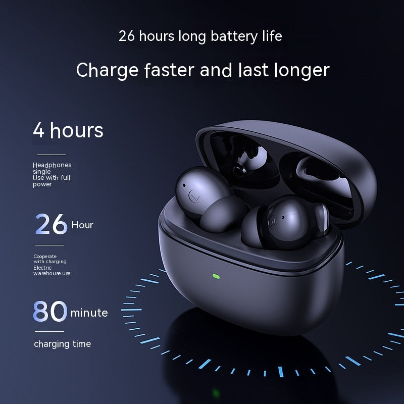 Wireless Bluetooth ENC Noise Cancellation Earbuds 26H Battery, Waterproof