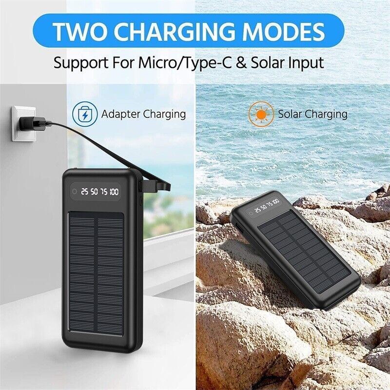 4-wire Fast Charger With Bracket 10000 mAh