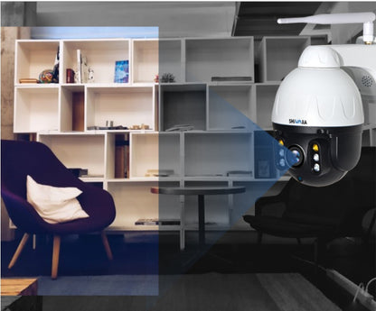 Automatic tracking wireless camera, Waterproof, Motion Detection