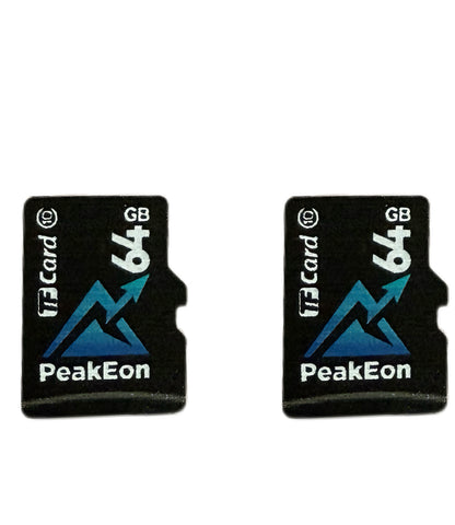 PeakEon MicroSD TF  Memory Card,4K/5K UHD, Waterproof, Shockproof,High Speed 130MB/s (Mix Packs)