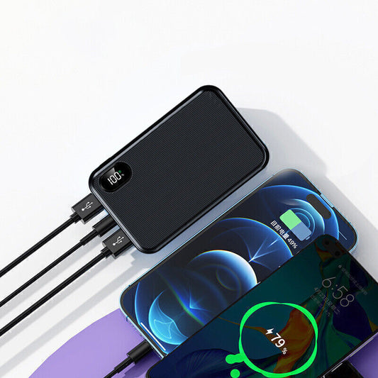 22.5W 20000mAh Portable Power Bank USB External Battery Charger For Cell Phone