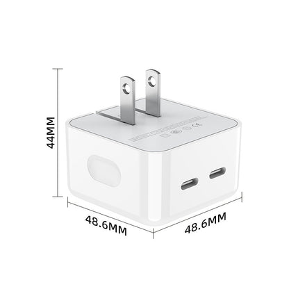 PD35W Dual Port Charging Plug Mobile Phone Charger