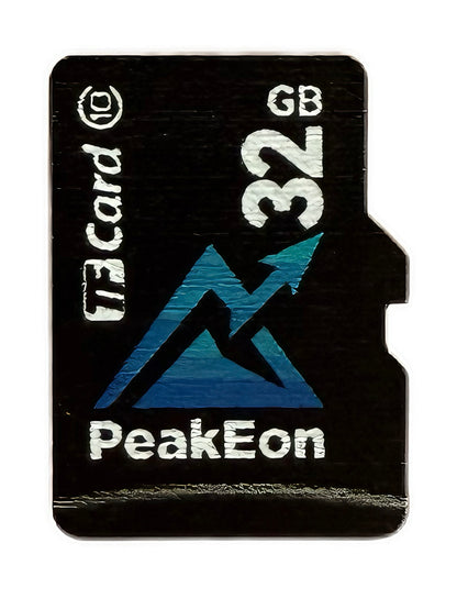 PeakEon MicroSD TF  Memory Card,4K/5K UHD, Waterproof, Shockproof,High Speed 130MB/s (32GB)