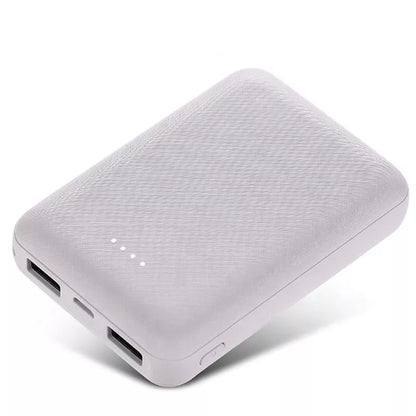Black-White Power Bank 20000mah Charger External Portable Battery Backup For Cell Phone