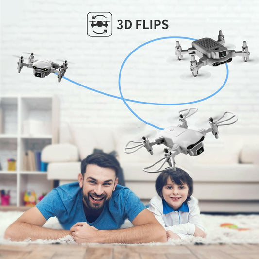 4DRC V9 Foldable Drone with 1080P HD Camera- FPV Live Video, 3D Stunt Flight
